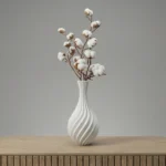 SERIA Flow – Designvase mit fließender Struktur – Bild 3