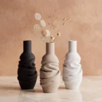 PLICA Soft – Skulpturale Designvase – Bild 2