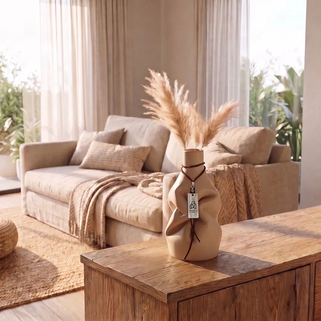 PLICA Soft – Skulpturale Designvase PLICA Soft – Skulpturale Designvase – Bild 1