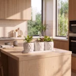 TERRA Trio – Modernes Pflanzgefäß-Set mit Steinstruktur