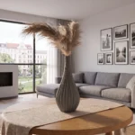 SINUS – Design Vase mit organischer Struktur – Bild 3