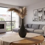 SINUS – Design Vase mit organischer Struktur – Bild 4